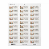 森素朴林 ラベル (フルシート)