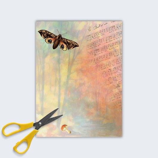 森素朴秋の自然切り離し 薄葉紙