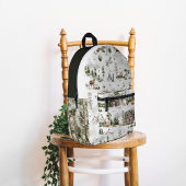 森素朴荒野 |モノグラム プリントバックパック