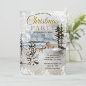 森素朴鹿の木ライトクリスマスパーティー 招待状 (スタンド正面)