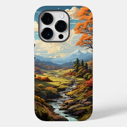 森絵画の風景 Case-Mate iPhoneケース (裏面)