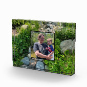 森自然ライト石道写真テンプレート フォトブロック (右)