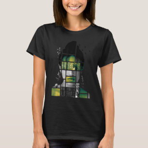 森自然女性動物グラフィック Tシャツ