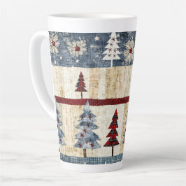 森霜の降りた林 カフェラテマグ