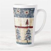 森霜の降りた林 カフェラテマグ (右)