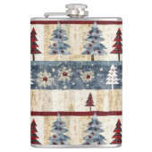 森霜の降りた林 フラスク (正面)