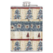 森霜の降りた林 フラスク (裏面)