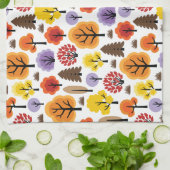 森 キッチンタオル (折り畳み)