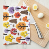 森 キッチンタオル (四つ折り)