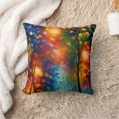 森 クッション (ブランケット)