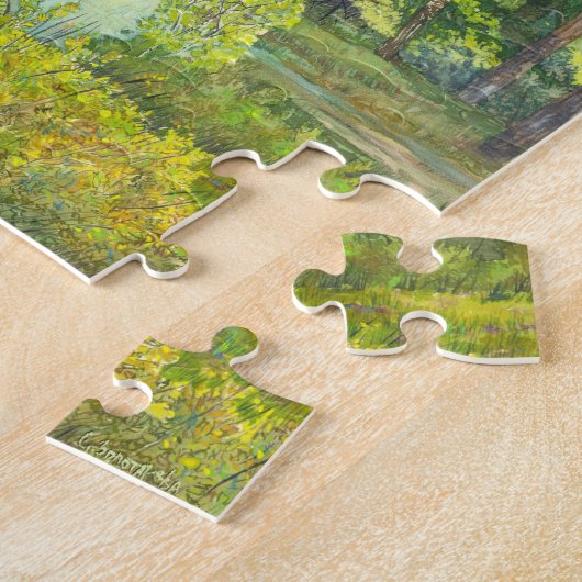 森 ジグソーパズル (側面)