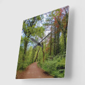 森 スクエア壁時計 (傾斜)