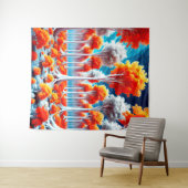 森 タペストリー (インサイチュ(横))