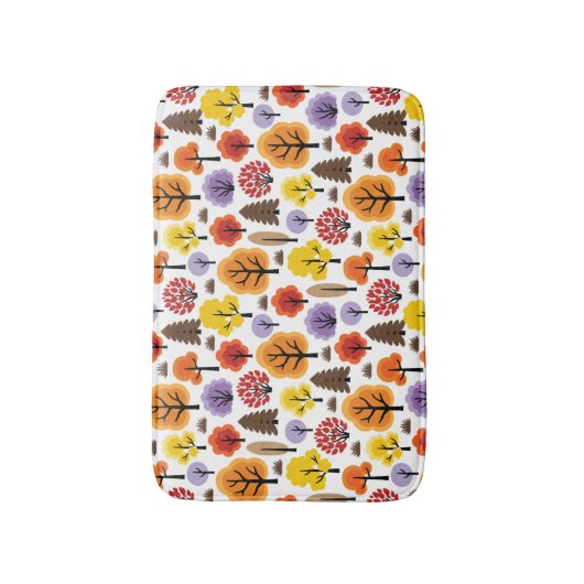 森 バスマット (正面縦)