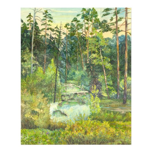 森 フォトプリント            (正面)