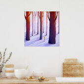 森 ポスター (キッチン)