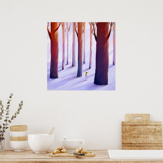 森 ポスター (キッチン)