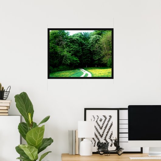 森 ポスター (ホームオフィス)