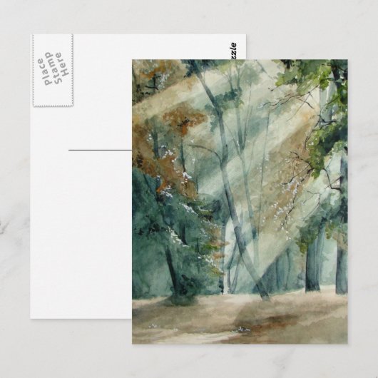 森 ポストカード (正面/裏面)