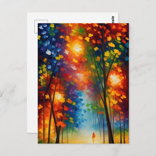 森 ポストカード (正面/裏面)