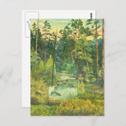 森 ポストカード (正面/裏面)
