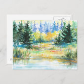 森 ポストカード (正面/裏面)