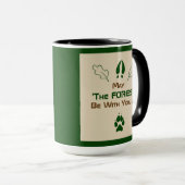 森 マグカップ (正面右)