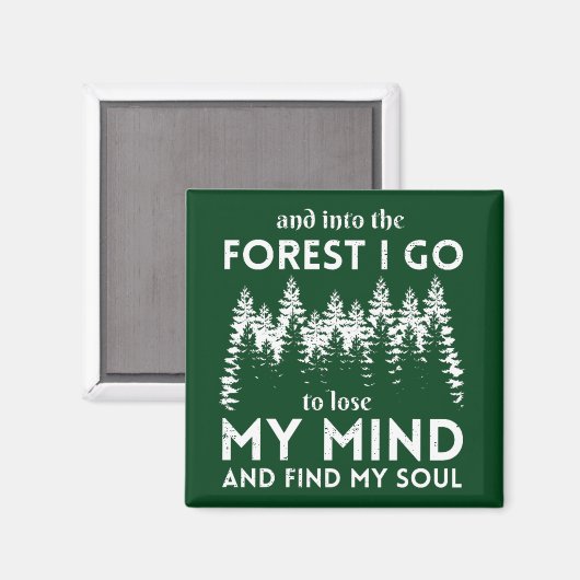 森 マグネット (正面/裏面)