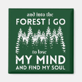 森 マグネット (正面)