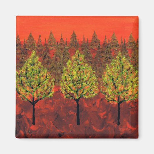 森 マグネット (正面)