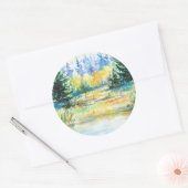 森 ラウンドシール (封筒)