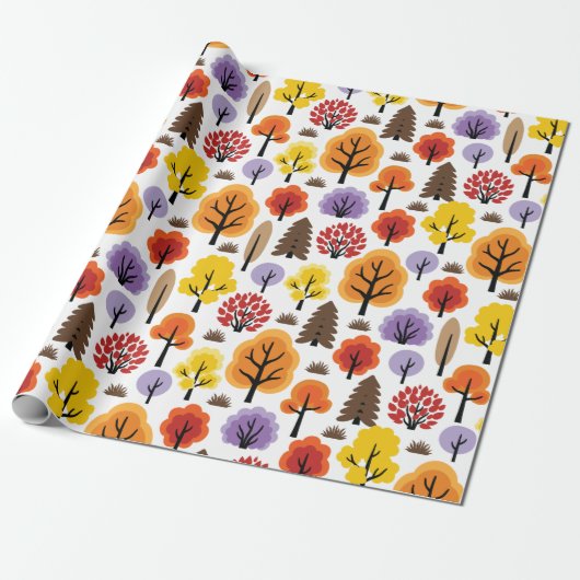 森 ラッピングペーパー (アンロールド)
