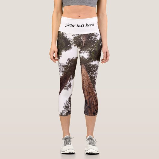 森、木 カプリレギンス (正面)