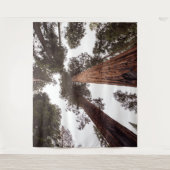 森、木 タペストリー (正面)