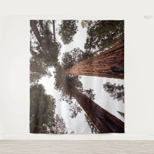 森、木 タペストリー (正面)