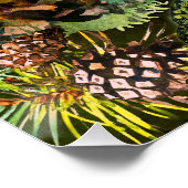 森、野生のキノコ ポスター (コーナー)