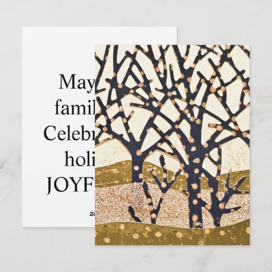 森、青と金 シーズンカード (正面/裏面)