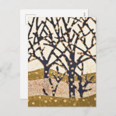 森、青と金 シーズンポストカード (正面/裏面)