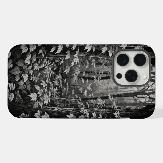 森 iPhoneケース (裏面横)