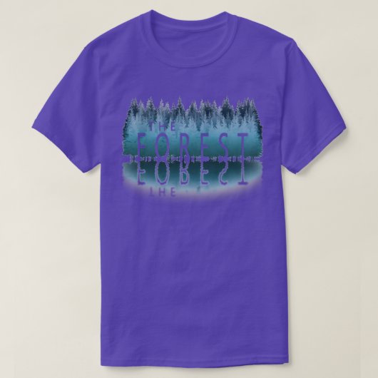 森 Tシャツ (デザイン正面)