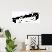 棺から出てくる恐怖の手 ポスター (ホームオフィス)