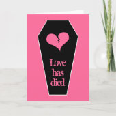 棺の反バレンタインデーのかわいい失恋 シーズンカード (正面)