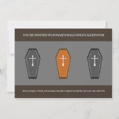 棺の宿泊パーティの招待状 招待状 (正面)