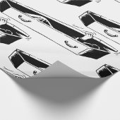 棺の開口部 ラッピングペーパー