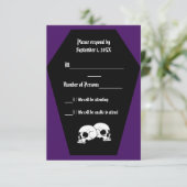 棺の黒檀(インディゴ) RSVPカード (スタンド正面)