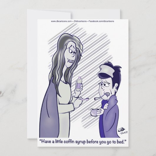 棺シロップ サンキューカード (正面)