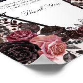 棺ハロウィーン赤ちゃんシャワーおむつラッフルサイン ポスター (角)