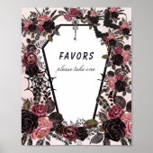 棺ハロウィーン赤ちゃんシャワー親善署名 ポスター (正面)