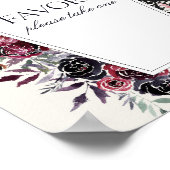 棺ハロウィーン赤ちゃんシャワー親善署名 ポスター (角)