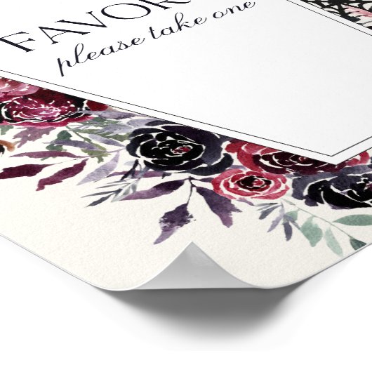 棺ハロウィーン赤ちゃんシャワー親善署名 ポスター (角)